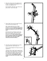 Preview for 7 page of Weider Cross Bow Legend User Manual