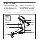 Preview for 4 page of Weider CROSS BOW WESY59420 User Manual