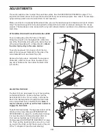 Preview for 13 page of Weider CROSS BOW WESY59420 User Manual