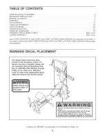 Предварительный просмотр 2 страницы Weider CrossBow Platinum User Manual