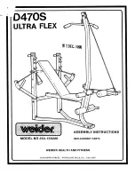 Preview for 1 page of Weider D470S 354.156220 Assembly Instructions Manual