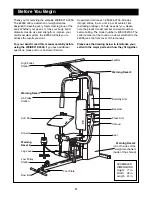 Preview for 4 page of Weider E2000 User Manual