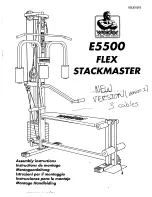 Weider E5500 FLEX STACKMASTER Assembly Instructions Manual preview