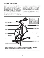 Preview for 4 page of Weider Easy Compact 90 User Manual