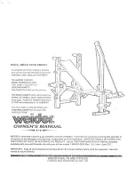 Weider Esb5 Slant Board Manual preview