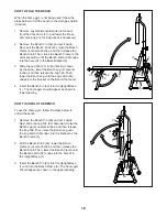 Preview for 16 page of Weider FLEX-CTS WESY20318.0 User Manual