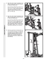 Preview for 13 page of Weider Gym 4000 Manual