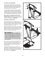 Preview for 14 page of Weider MAX 1500x User Manual