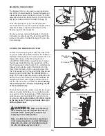 Preview for 15 page of Weider MAX 1500x User Manual