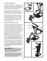 Предварительный просмотр 15 страницы Weider MAX Advantage User Manual