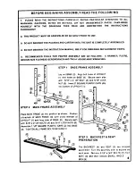 Предварительный просмотр 5 страницы Weider MEDALLION M-305 Assembly Instructions Manual