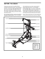 Preview for 5 page of Weider Platinum 800 User Manual