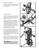 Preview for 15 page of Weider Platinum 800 User Manual