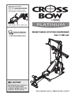 Weider PLATINUM 831.153970 User Manual preview