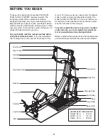 Preview for 5 page of Weider Platinum Plus 1000 User Manual