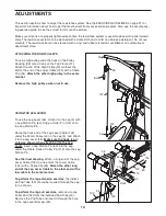 Preview for 13 page of Weider PLATINUM WESY78744 User Manual