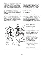 Preview for 21 page of Weider Platinum Xp 800 (French) Manuel De L'Utilisateur