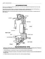 Preview for 3 page of Weider PowerGym 15601 Owner'S Manual