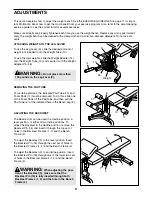 Preview for 9 page of Weider Pro 180 User Manual