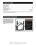 Preview for 2 page of Weider Pro 208 User Manual