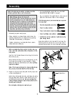 Preview for 6 page of Weider Pro 208 User Manual