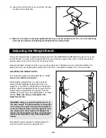 Preview for 10 page of Weider Pro 208 User Manual