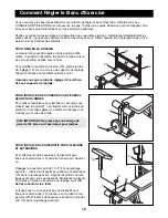 Предварительный просмотр 10 страницы Weider Pro 215 (French) Livret D’Instruction Manual