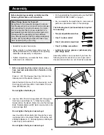 Preview for 6 page of Weider Pro 218 Manual