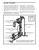 Preview for 4 page of Weider Pro 2220 User Manual