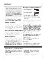 Preview for 5 page of Weider Pro 2220 User Manual