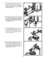 Preview for 13 page of Weider Pro 2220 User Manual