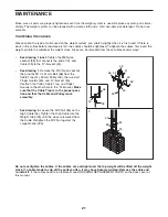 Preview for 21 page of Weider Pro 2220 User Manual