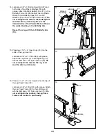 Preview for 10 page of Weider PRO 3200 User Manual