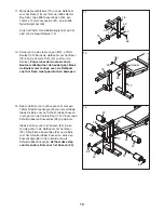 Preview for 10 page of Weider Pro 330 (Dutch) Gebruikershandleiding