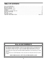 Preview for 2 page of Weider Pro 335 User Manual