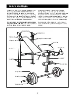 Предварительный просмотр 4 страницы Weider Pro 350se User Manual