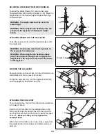 Предварительный просмотр 10 страницы Weider Pro 350se User Manual