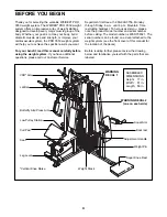 Preview for 4 page of Weider PRO 3550 User Manual