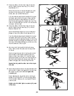 Preview for 20 page of Weider PRO 3650 User Manual