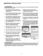 Preview for 3 page of Weider PRO 3750 User Manual