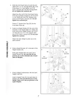 Preview for 7 page of Weider PRO 3750 User Manual