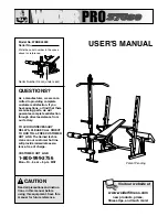 Weider PRO 375se User Manual preview