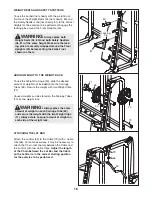 Preview for 16 page of Weider Pro 396 Bench User Manual