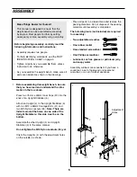 Preview for 6 page of Weider Pro 425 User Manual