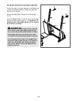 Preview for 13 page of Weider PRO 450 L User Manual