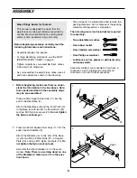 Предварительный просмотр 6 страницы Weider Pro 525 User Manual