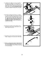 Предварительный просмотр 10 страницы Weider Pro 525 User Manual