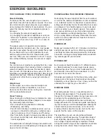 Preview for 30 page of Weider PRO 5500 User Manual