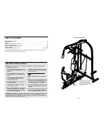 Preview for 2 page of Weider Pro 9545 WESY95450 User Manual