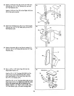 Предварительный просмотр 14 страницы Weider Pro 9545 Manual